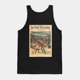 Les Caprices D'un Lion / Lion Tamer Georges Marck mauled in 1900 Tank Top